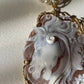 Unicorn Cameo Pendant