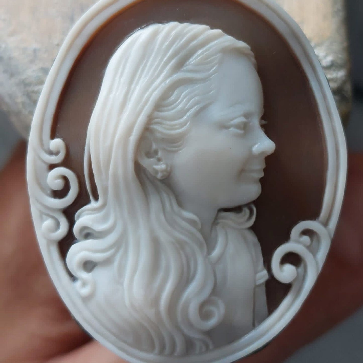 Personalised Cameo Ring