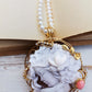 CAMEO & CORAL NECKLACE - GIRL WITH FLOWER