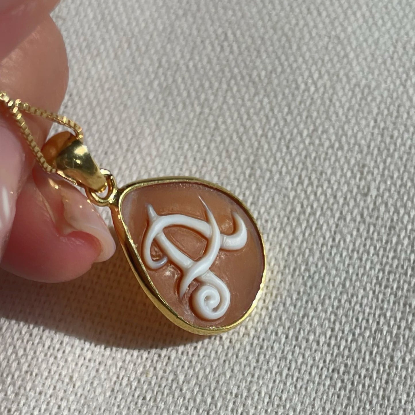 LETTER A PENDANT