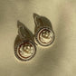 ROSE BLANCHE  EARRINGS -SILVER-