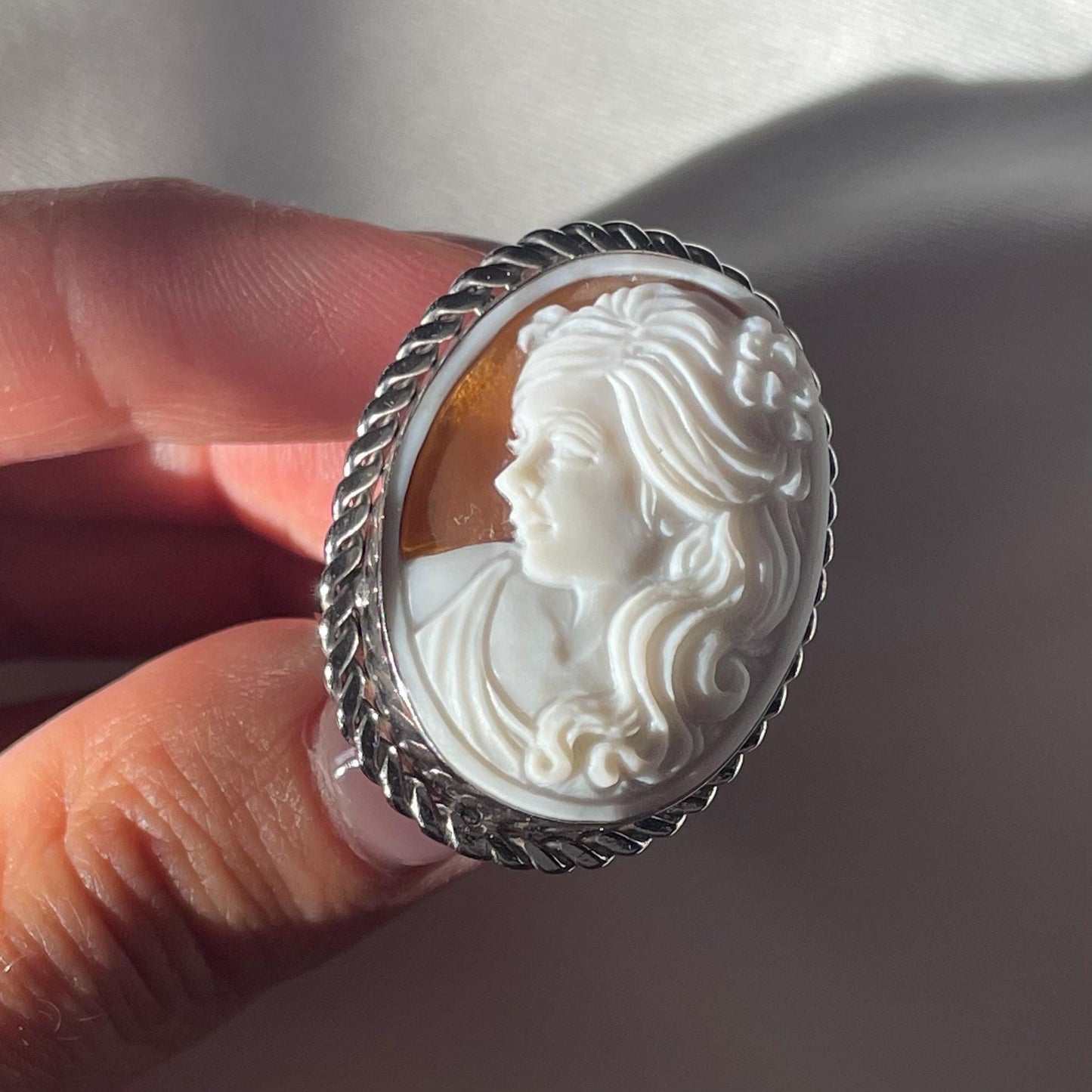 Personalised Cameo Ring