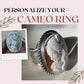 Personalised Cameo Ring