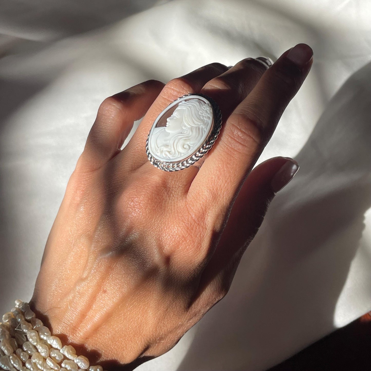 Personalised Cameo Ring