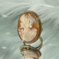 18k Gold Cameo Ring