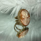 18k Gold Cameo Ring