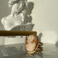 18k Gold Cameo Ring